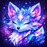 A vibrant and abstract avatar featuring a colorful geometric pattern with dynamic shapes and hues, suitable for a profile pic